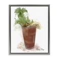 thumbnail image 1 of Stupell Industries Modern Modern Bloody Mary Gray Floating Frame Canvas Art, 25 x 31, by Matthew Piotrowicz, 1 of 7