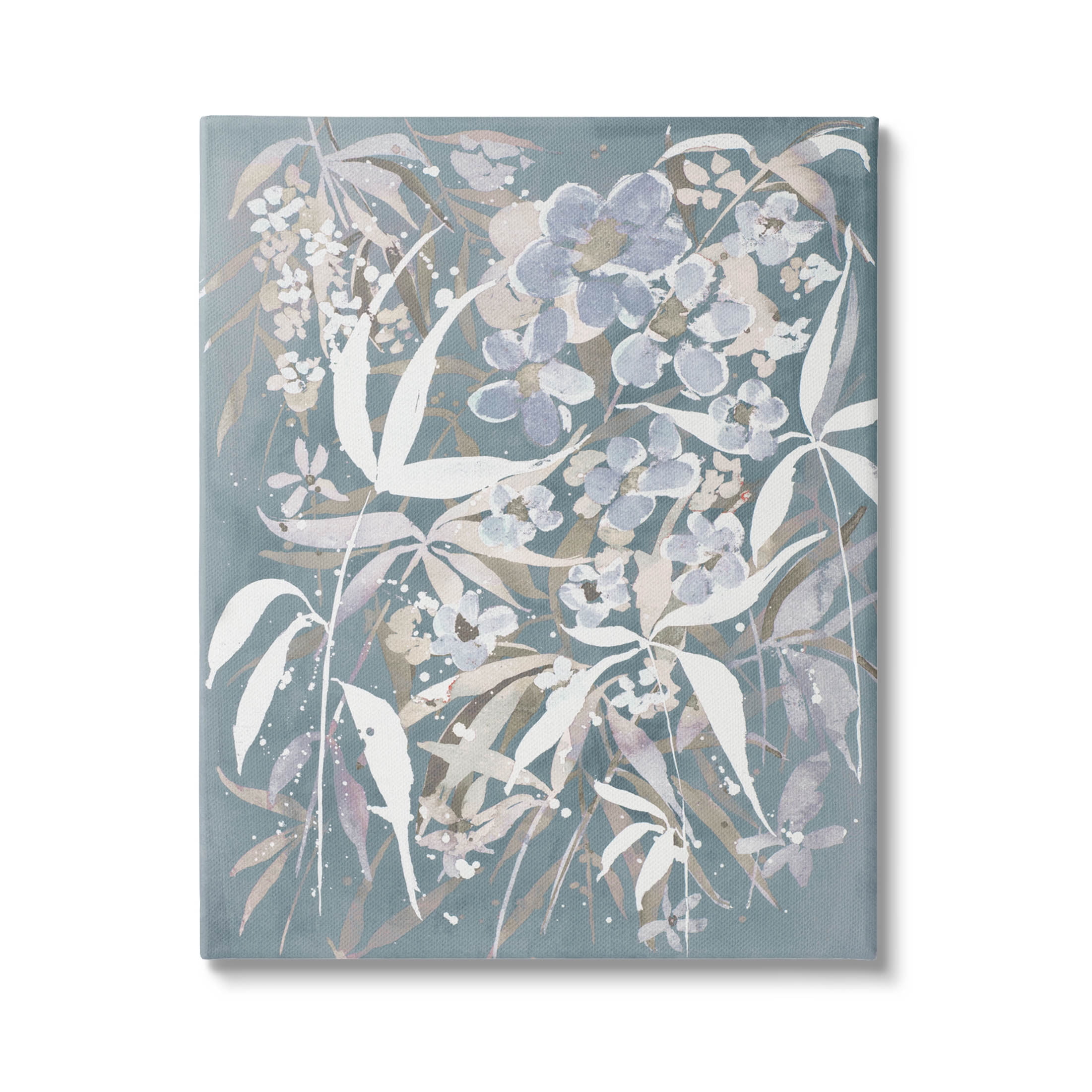 Stupell Industries Modern Blossom Botanicals Graphic Art Gallery Wrapped Canvas Print Wall Art, Design by Krinlox