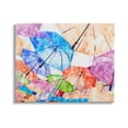 thumbnail image 1 of Stupell Industries Modern Bold Umbrellas Arrangement Graphic Art Gallery Wrapped Canvas Print Wall Art, Design by Ziwei Li, 1 of 7
