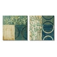 thumbnail image 1 of Stupell Industries Modern Botanical Shapes Abstract Painting Gallery Wrapped Canvas Print Wall Art, 17 x 17, Set of 2, 1 of 7