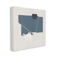 thumbnail image 1 of Stupell Industries Modern Breaking Shapes Abstract Blue Sharp Lines, 24 x 24, Design by Jacob Green, 1 of 5