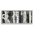 thumbnail image 1 of Stupell Industries Modern Busy Abstraction Grey Beige Black Messy Stripes, 13 x 30, Designed by Max Hansen, 1 of 5