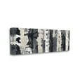 thumbnail image 1 of Stupell Industries Modern Busy Abstraction Grey Beige Black Messy Stripes, 13 x 30, Designed by Max Hansen, 1 of 6
