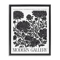thumbnail image 1 of Stupell Industries Modern Chrysanthemum Blooms Floral Painting Black Floater Framed Canvas Art Print Wall Art, 25 x 31, 1 of 9