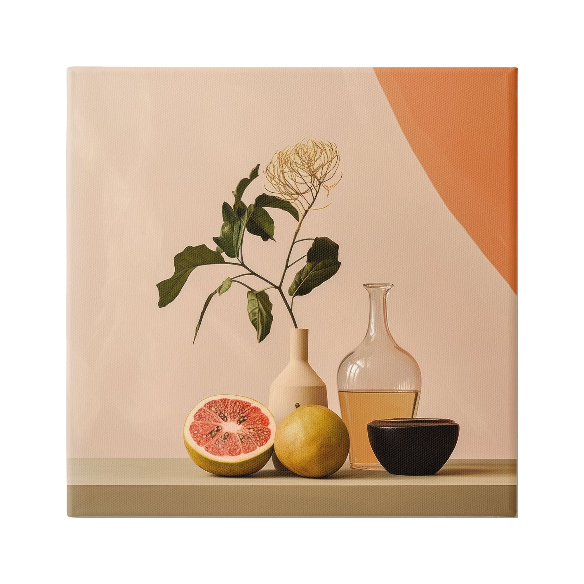 Stupell Industries Modern Citrus Still Life Botanical & Floral Painting Gallery Wrapped Canvas Art Print Wall Art, 36 x 36