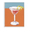 thumbnail image 1 of Stupell Industries Modern Cocktail on Blocked Hues White Framed Giclee Art, 24 x 30, by Susan Jill, 1 of 7