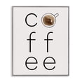 thumbnail image 1 of Stupell Industries Modern Coffee Text & Mug Gray Framed Giclee Art, 11 x 14, by Corinne Rose Designs, 1 of 7