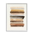 thumbnail image 1 of Stupell Industries Modern Color Abstraction Layered Earth Tone Shapes Abstract Painting White Framed Art Print Wall Art, 24 x 30, 1 of 7