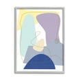 thumbnail image 1 of Stupell Industries Modern Contrasting Shape Abstraction Blue Purple Green, 24 x 30, Design by Melissa Wang, 1 of 7