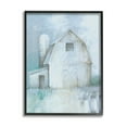 thumbnail image 1 of Stupell Industries Modern Country Barn Contemporary Pastel Brush Strokes Painting Black Framed Art Print Wall Art, Design by White Ladder, 1 of 5