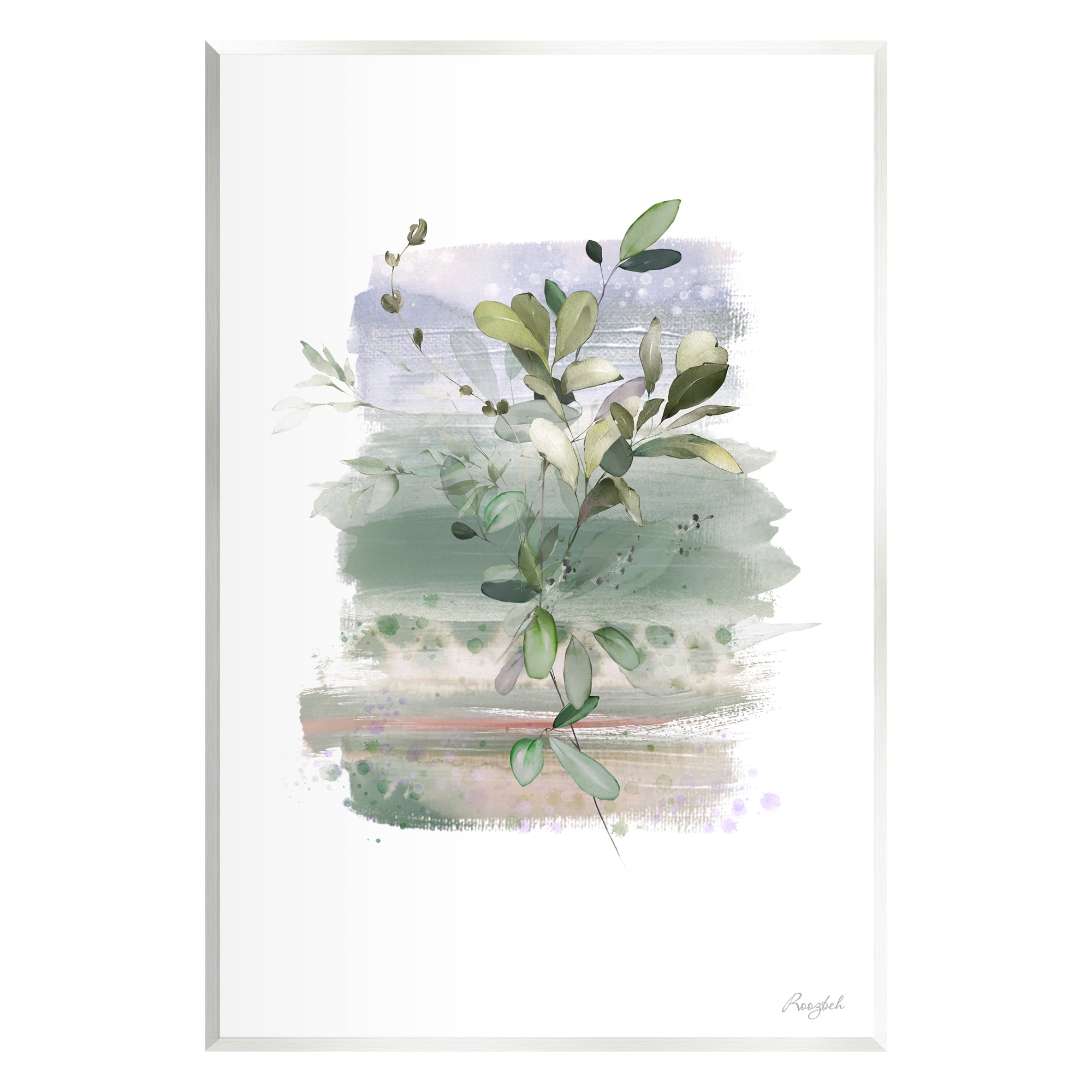 Stupell Industries Modern Country Herbs Botanical & Floral Painting Unframed Art Print Wall Art, 13 x 19
