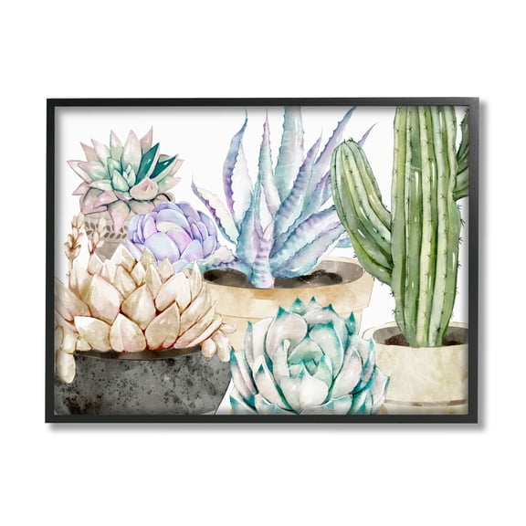 Stupell Industries Modern Country Lilac Bouquet in Abstract Milk Pitcher Botanical & Floral Painting Black Framed Art Print Wall Art, 11 x 14