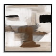 thumbnail image 1 of Stupell Industries Modern Desert Impression Abstract Black Framed Giclee Art, 12 x 12, by Stella Chang, 1 of 7