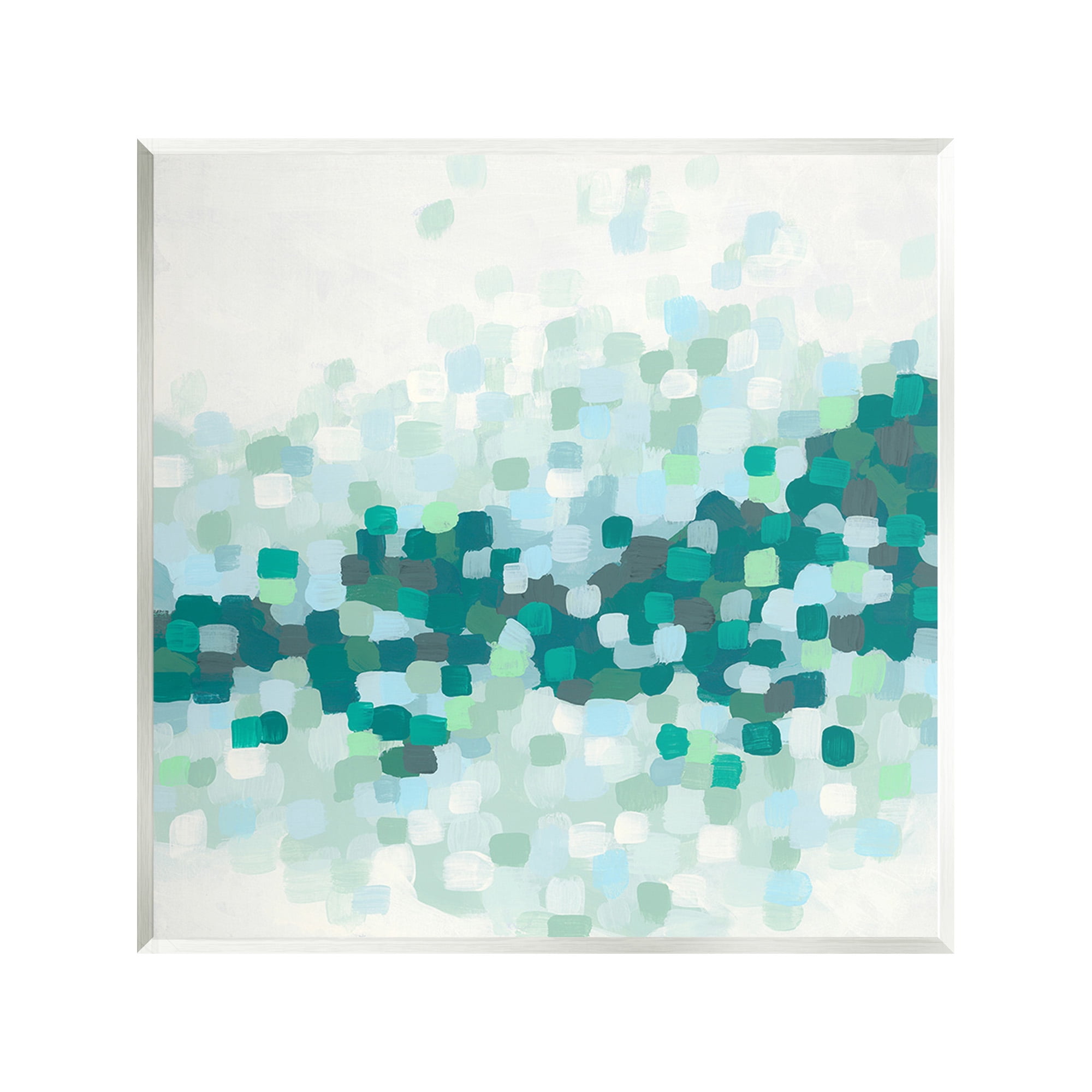Stupell Industries Modern Dotted Terrain Abstract Painting Unframed Art Print Wall Art, 12 x 12