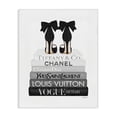 thumbnail image 1 of Stupell Industries Modern Elegant Black Bow Heels Fashion Glam Bookstack Canvas Art, 24 x 30, by Amanda Greenwood, 1 of 7