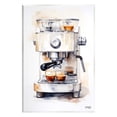 thumbnail image 1 of Stupell Industries Modern Espresso Machine Food & Beverage Painting Unframed Art Print Wall Art, 13 x 19, 1 of 7