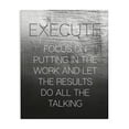 thumbnail image 1 of Stupell Industries Modern Execute Motivational Definition Canvas Art, 24 x 30, by Lil' Rue, 1 of 8