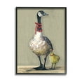 thumbnail image 1 of Stupell Industries Modern Fancy Mama Goose Walking Well Dressed Gosling,11 x 14, Design by Kamdon Kreations, 1 of 5
