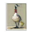thumbnail image 1 of Stupell Industries Modern Fancy Mama Goose Walking Well Dressed Gosling,16 x 20, Design by Kamdon Kreations, 1 of 5