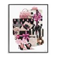 thumbnail image 1 of Stupell Industries Modern Fashionista Christmas Glam Style Black Framed Giclee Art, 24 x 30, by Ziwei Li, 1 of 7