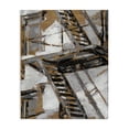 thumbnail image 1 of Stupell Industries Modern Fire Escape Abstract City Canvas Art, 36 x 48, by Ethan Harper, 1 of 7