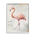 thumbnail image 1 of Stupell Industries Modern Flamingo Collage Animals & Insects Painting White Framed Art Print Wall Art, 16 x 20, 1 of 9
