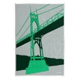 thumbnail image 1 of Stupell Industries Modern Floral Bridge Architecture Graphic Art Unframed Art Print Wall Art, Design by Shane Donahue, 1 of 6