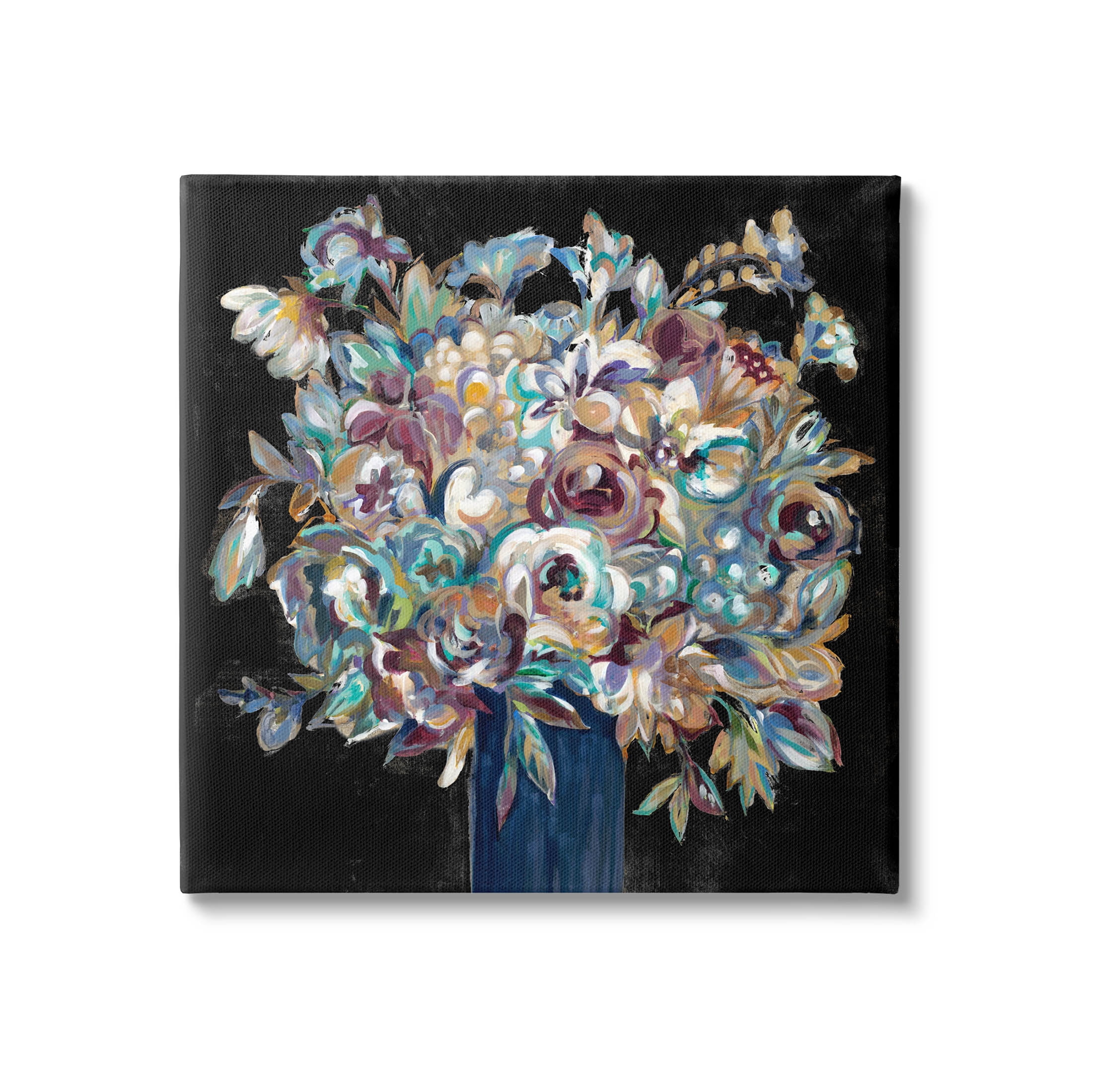 Stupell Industries Modern Flower Bouquet Painting Painting Gallery Wrapped Canvas Print Wall Art, Design by Liz Jardine