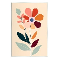 Stupell Industries Modern Flower Sprigs Botanical & Floral Painting Unframed Art Print Wall Art, 10 x 15