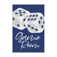 thumbnail image 1 of Stupell Industries Modern Game Room with Dice Canvas Art, 16 x 24, by Martina Pavlova, 1 of 8