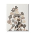 thumbnail image 1 of Stupell Industries Modern Ginkgo Leaf Arrangement Translucent Brown Grey Leaves, 36 x 48,Design by Albert Koetsier, 1 of 5