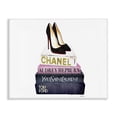 thumbnail image 1 of Stupell Industries Modern Glam Fashion Book Set Black Pump Heels Canvas Art, 20 x 16, by Amanda Greenwood, 1 of 7