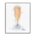 thumbnail image 1 of Stupell Industries Modern Gleaming Bellini Glass Gray Framed Giclee Art, 16 x 20, by Matthew Piotrowicz, 1 of 7