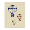 thumbnail image 1 of Stupell Industries Modern Graphic Hot Air Balloon Blue Red Green Canvas Art, 24 x 30, by Daphne Polselli, 1 of 6