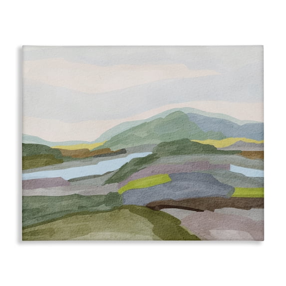 Stupell Industries Modern Green Earth Tones Landscape Canvas Art, 48 x 36, by Nikita Jariwala