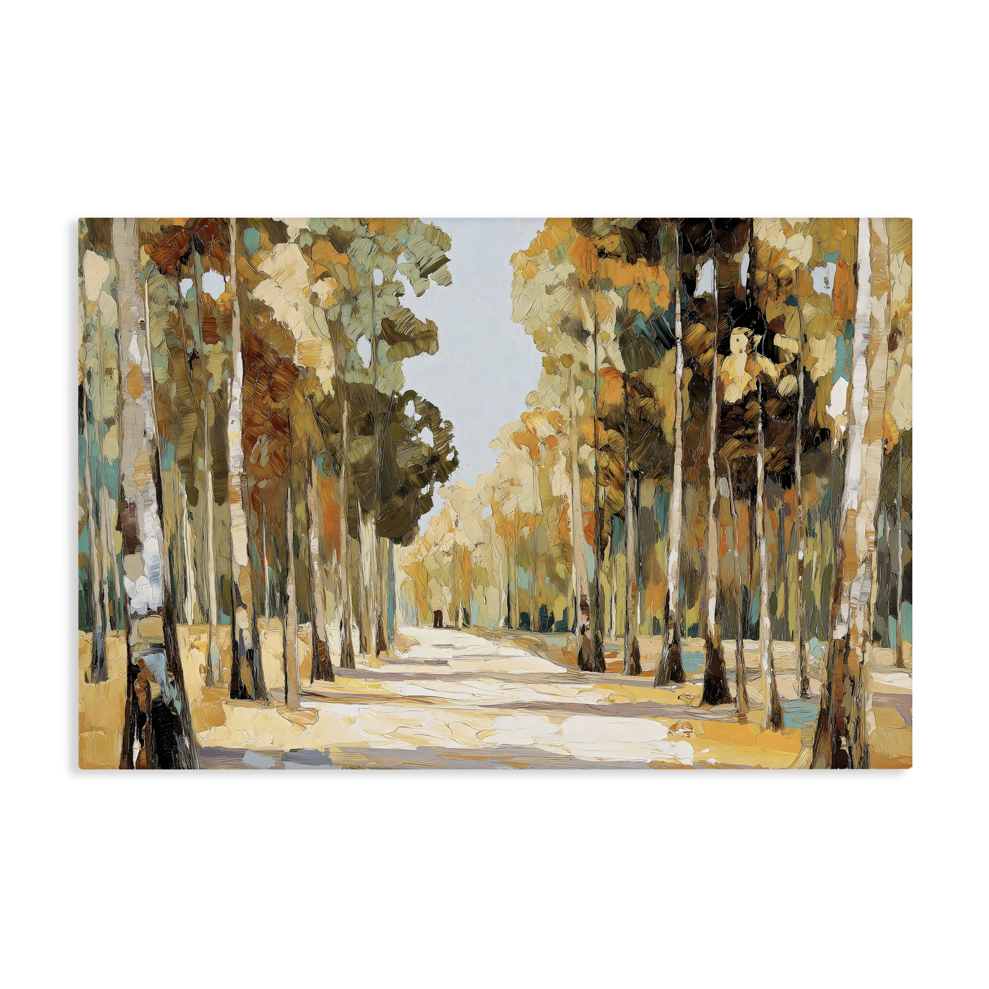Stupell Industries Modern Impressionist Fall Forest Canvas Wall Art, design by Gina Kelly