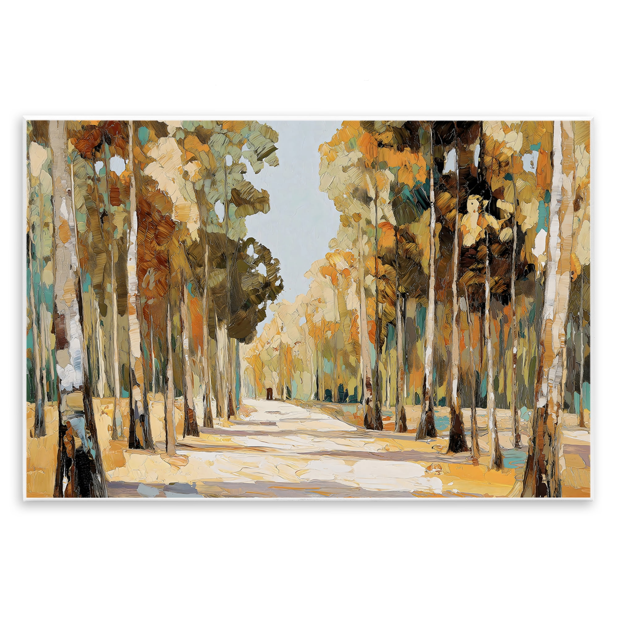 Stupell Industries Modern Impressionist Fall Forest Wall Plaque Art, design by Gina Kelly