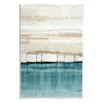 Stupell Industries Modern Landscape Abstraction Abstract Painting Unframed Art Print Wall Art, 10 x 15