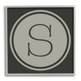 thumbnail image 1 of Stupell Industries Modern M Initial Circular Elevator Key Shape Typography Painting Gray Framed Art Print Wall Art, 12 x 12, 1 of 8