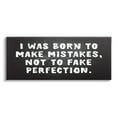 thumbnail image 1 of Stupell Industries Modern Make Mistakes Phrase Inspirational Painting Gallery Wrapped Canvas Print Wall Art, 48 x 20, 1 of 7