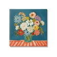 thumbnail image 1 of Stupell Industries Modern Mixed Vivid Flowers Painting Gallery Wrapped Canvas Print Wall Art, Design by Liz Jardine, 1 of 7