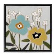 thumbnail image 1 of Stupell Industries Modern Modern Hued Blooms Black Floating Frame Canvas Art, 18 x 18, by Carol Robinson, 1 of 8