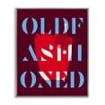 thumbnail image 1 of Stupell Industries Modern Modern Old Fashioned Gray Framed Giclee Art, 16 x 20, by Lil' Rue, 1 of 8