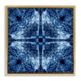 thumbnail image 1 of Stupell Industries Bohemian Modern Mosaic Pattern Gold Floating Frame Canvas Art, 18 x 18, by El Perkin, 1 of 8