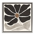 thumbnail image 1 of Stupell Industries Bohemian Modern Neutral Flower Gray Floating Frame Canvas Art, 25 x 25, by Veronique Charron, 1 of 7