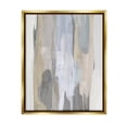 thumbnail image 1 of Stupell Industries Modern Neutral Tones Arrangement Graphic Art Metallic Gold Floating Framed Canvas Print Wall Art, Design by Jackie Hanson, 1 of 8