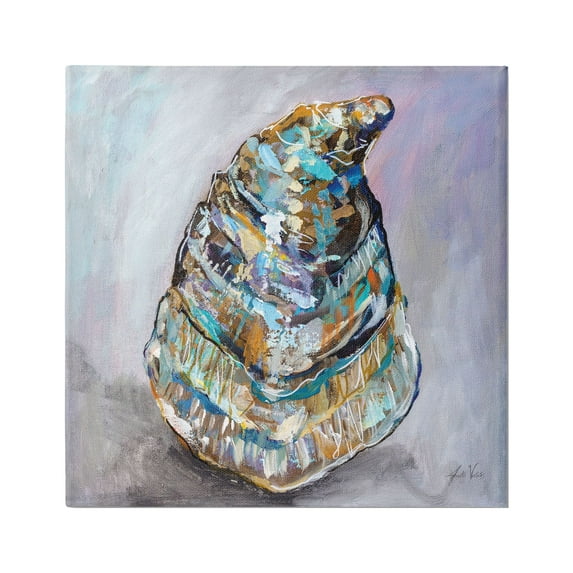 Stupell Industries Modern Oyster Painting Animals & Insects Painting Gallery Wrapped Canvas Print Wall Art, 36 x 36
