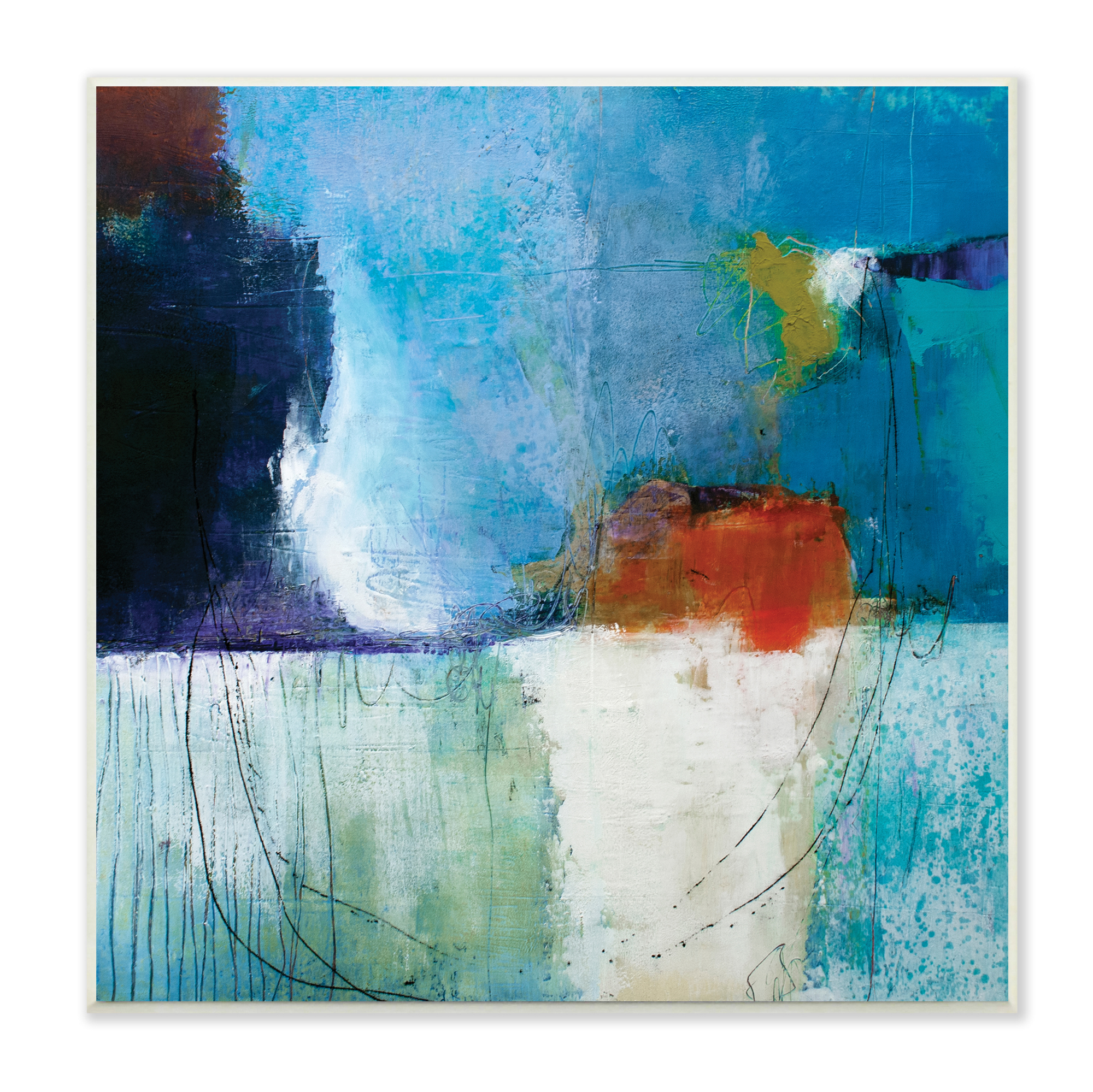 Stupell Industries Leinwandbild „Weiche Wildblumenwiese“ – 40,6x50,8cm, Fertig Zum Aufhängen