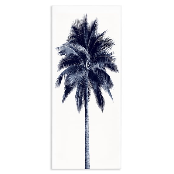 Stupell Industries Contemporary Modern Palm Tree Plant Leaves Cropped Photography Canvas Art, 10 x 24, by Devon Davis