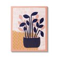 thumbnail image 1 of Stupell Industries Modern Patterned Potted Plant Graphic Art Gallery Wrapped Canvas Print Wall Art, Design by Birgit Maria Kiennast, 1 of 7